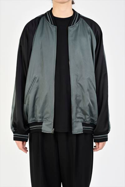 R/C SATIN REVERSIBLE BLOUSON (FLOWER SKULL) - LAD MUSICIAN 「Area」