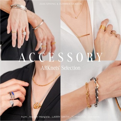 thin silver cross studded wrist band | m.a+(エムエークロス
