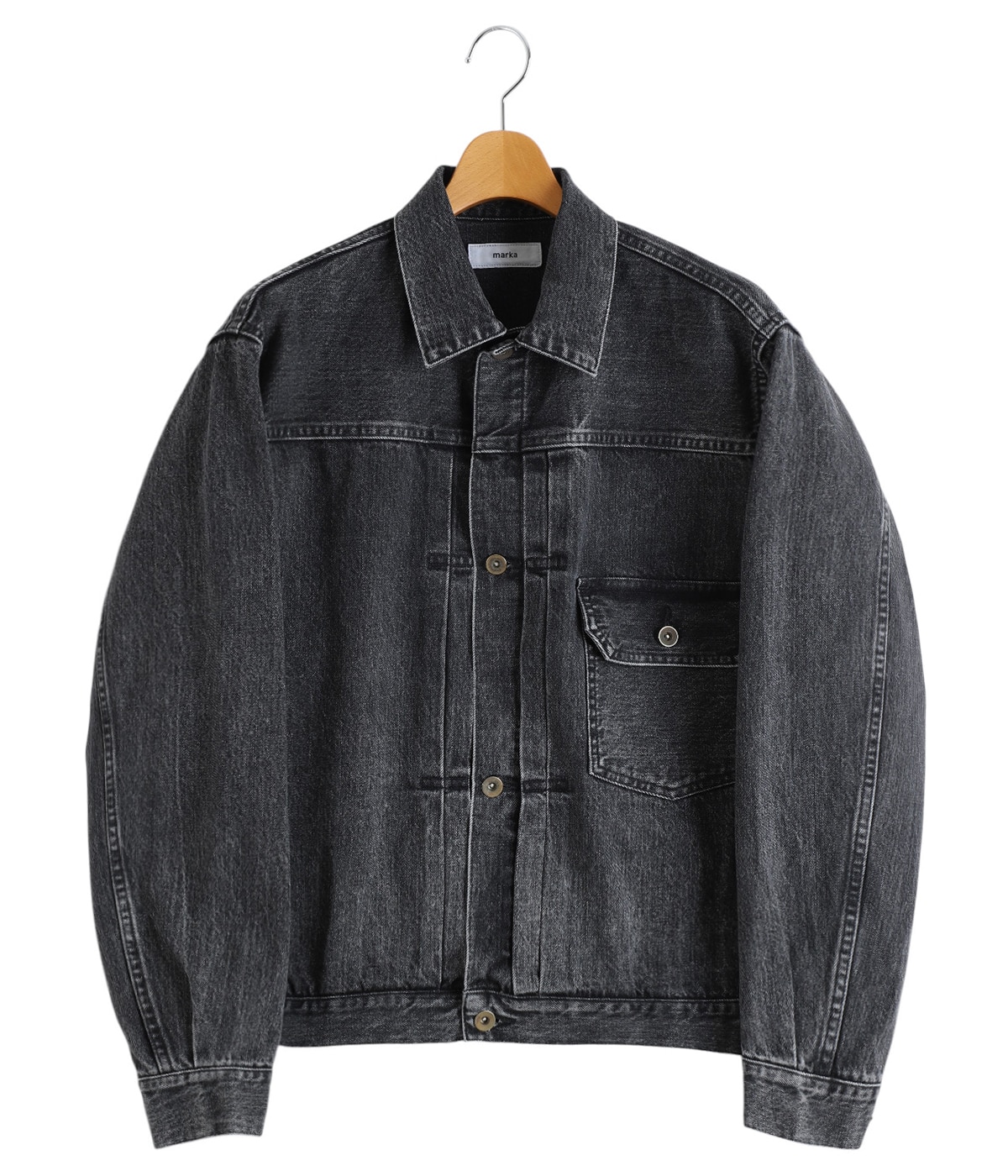 TYPE-1 DENIM JACKET -ORGANIC COTTON 13.5oz SELVEDGE DENIM- | marka