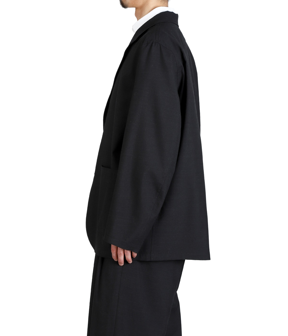 STROLL AROUND JACKET -2/72 WOOL TROPICAL WASHER - | marka(マーカ