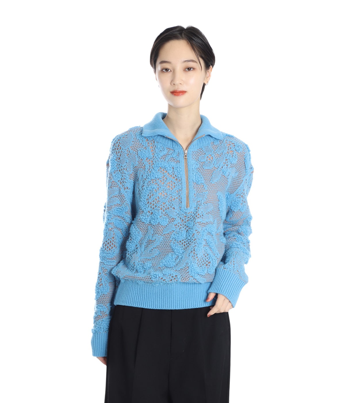 レディース】HALF-ZIP SWEATER | PHOTOCOPIEU(フォトコピュー