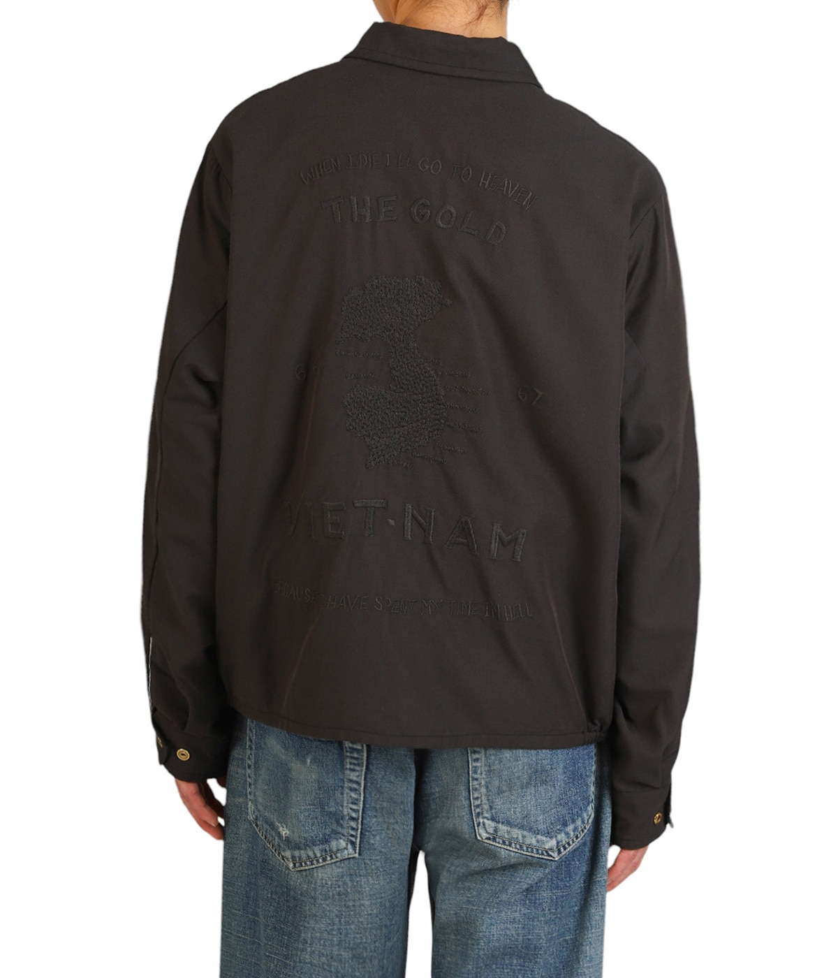 別注 VIETNAM JACKET AGED MODEL “福禄寿“ | GOLD(ゴールド