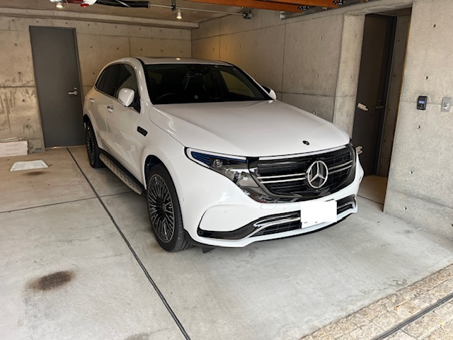 メルセデスベンツ 充電用ウォールユニット取付け工事｜アンテナ