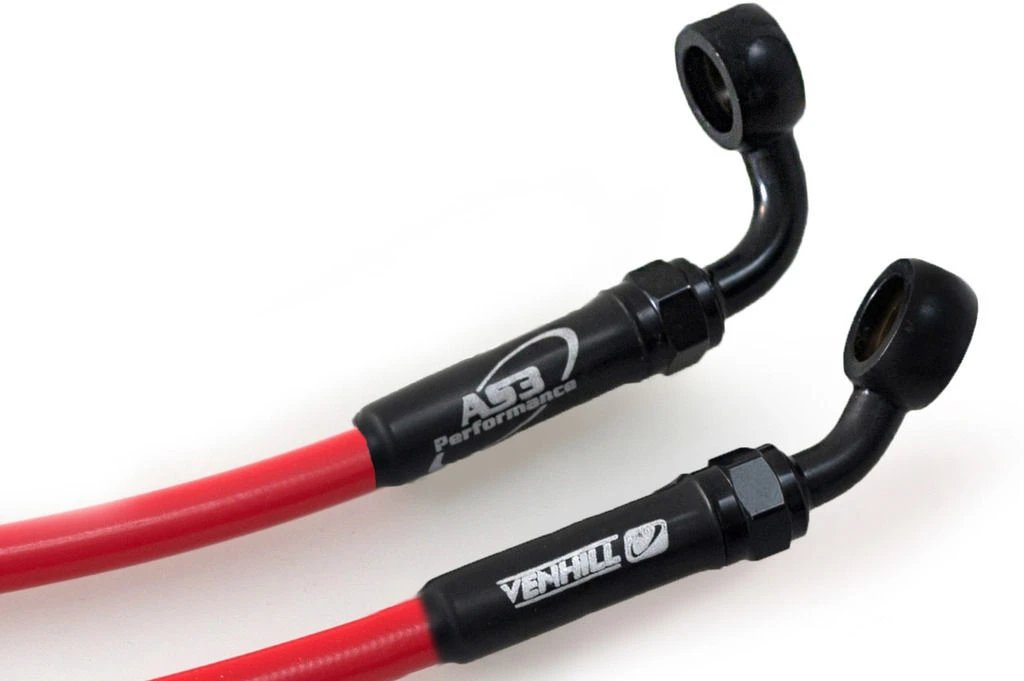 Kawasaki ZX7R ZX 7 R 1996-2003 AS3 Venhill Braided Front Brake