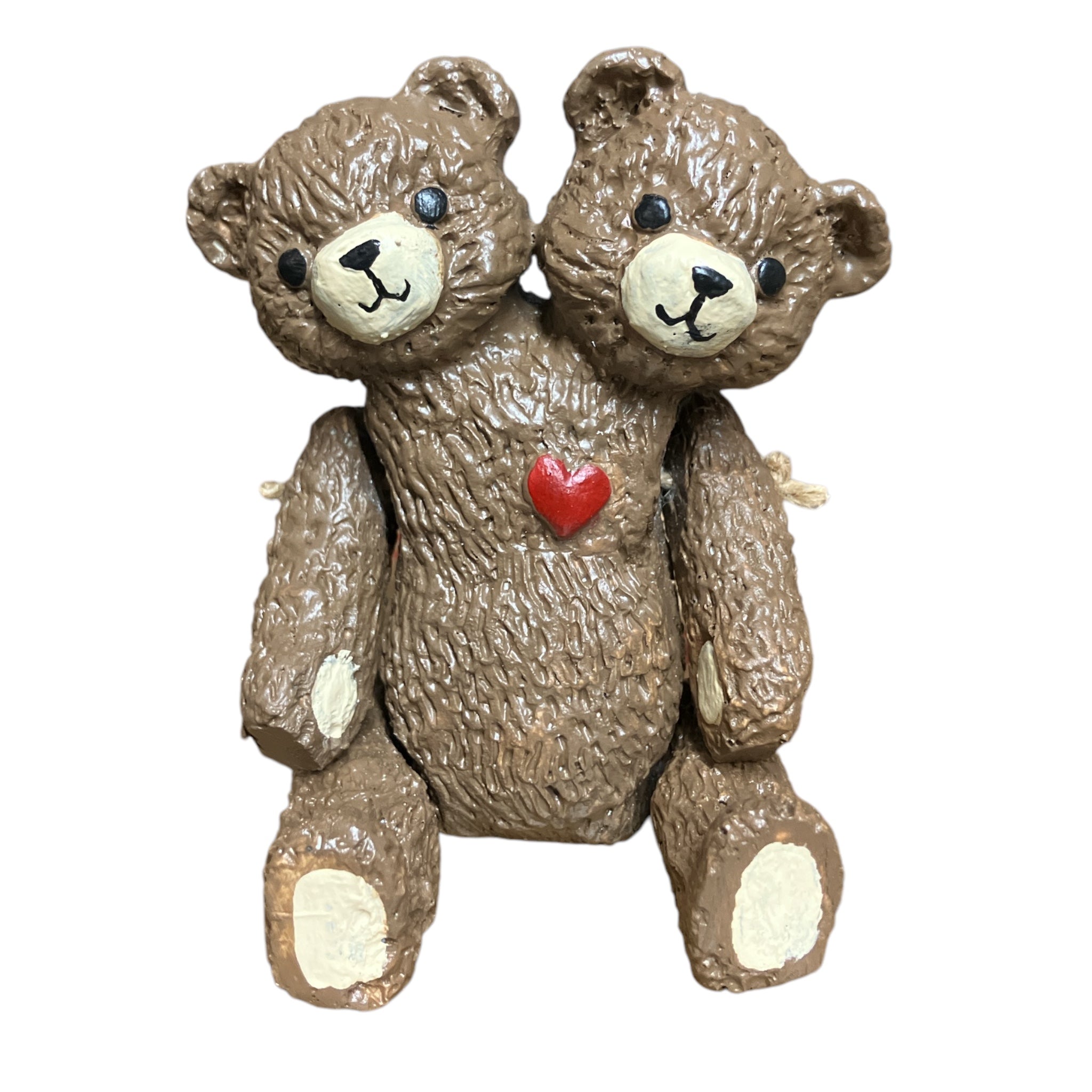 Rustic Articulated Siamese Bear Doll – asylumzone