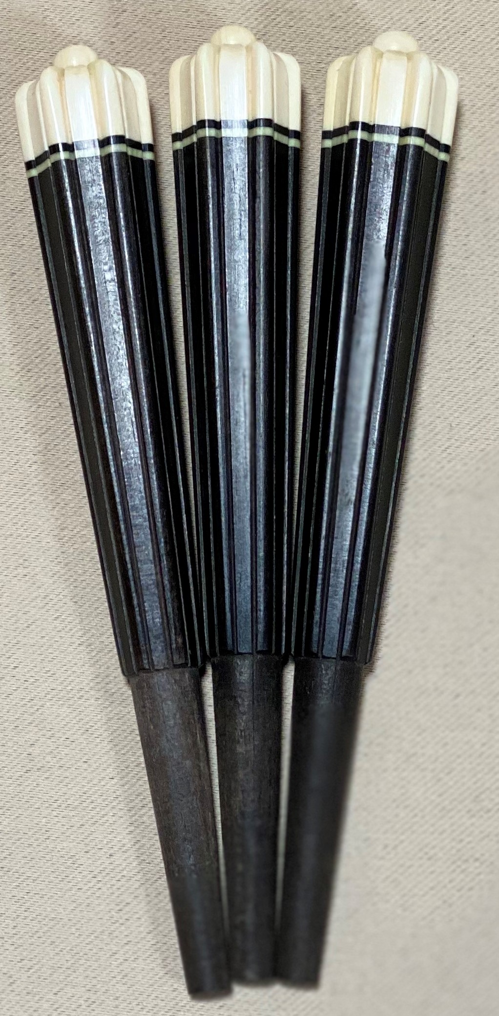 kaz009tatti 沖縄三線用 黒檀カラクイ 梅型 kaz009tatti 沖縄三線用