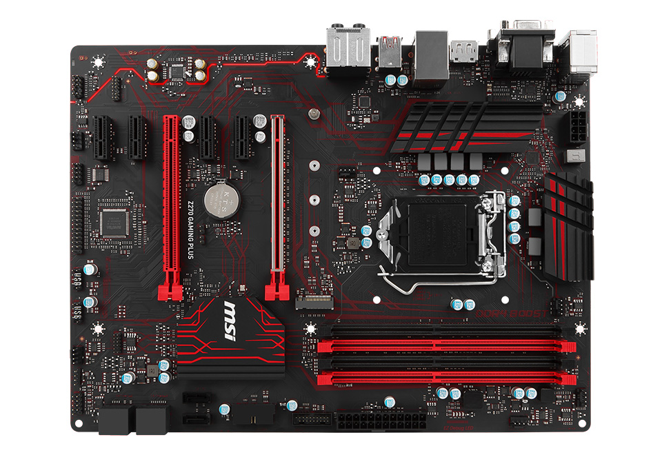 Z270 GAMING PLUS | MSI マザーボード Intel Z270チップセット | 株式