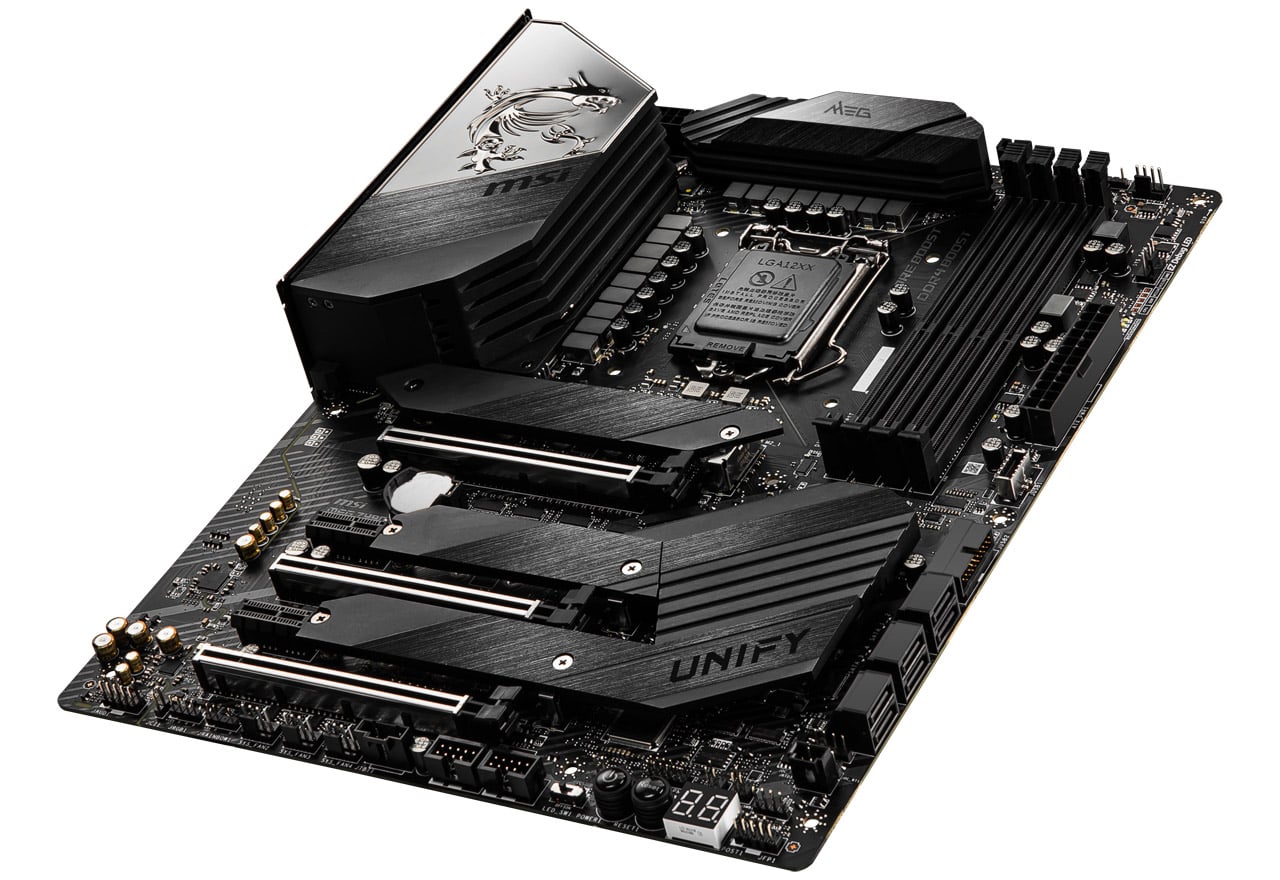 MEG Z490 UNIFY | MSI マザーボード Intel Z490チップセット | 株式