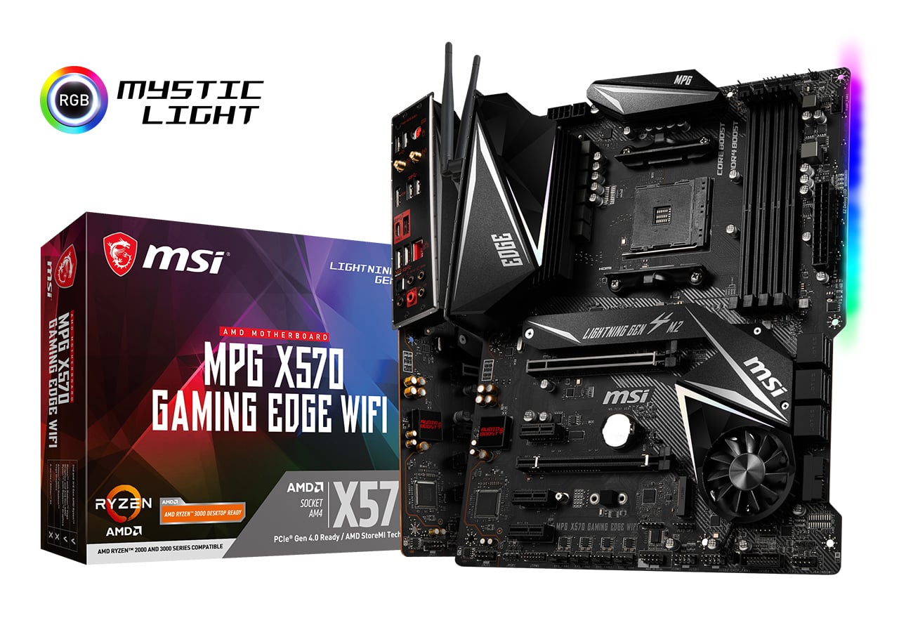 MPG X570 GAMING EDGE WIFI | MSI マザーボード AMD X570チップセット