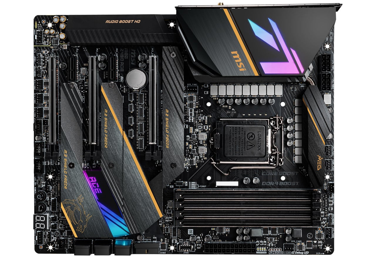 MEG Z490 ACE | MSI マザーボード Intel Z490チップセット | 株式会社