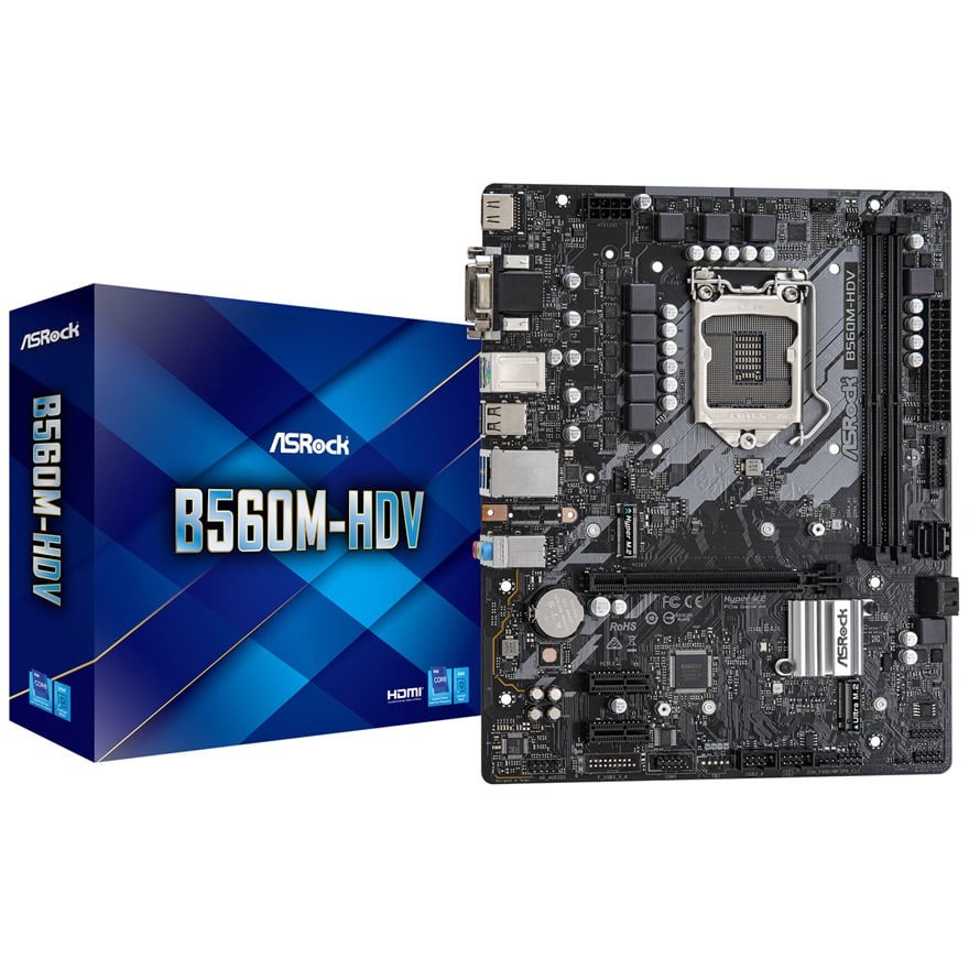B560M-HDV | ASRock マザーボード Intel B560チップセット | 株式会社