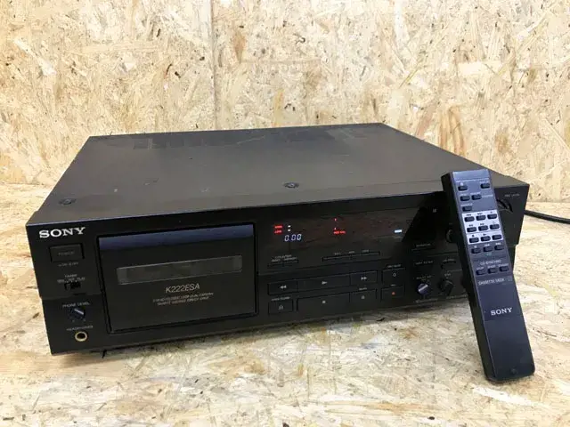 神奈川県 平塚市にて SONY カセットデッキ TC-K222ESA を店頭買取しま
