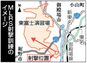 国内初の国道規制し射撃訓練 10月7日、東富士演習場｜静岡新聞