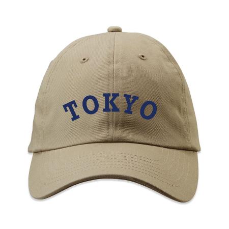 Andma r y ベージュ 刺繍ロゴキャップ Andma r y ベージュ 刺繍ロゴ