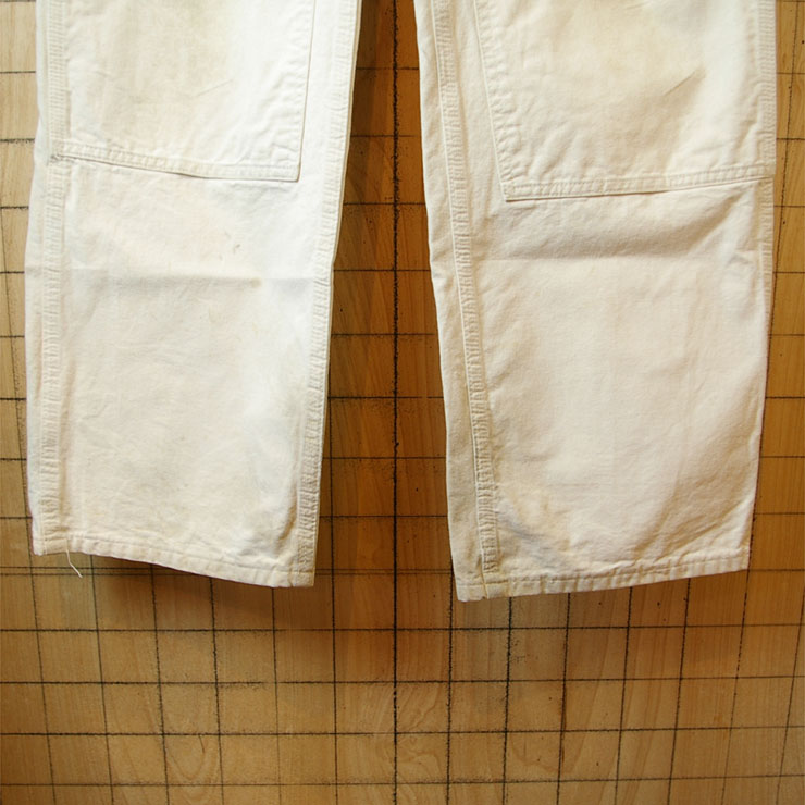 古着USA製カーハートダブルニーペインターパンツ(オフホワイト
