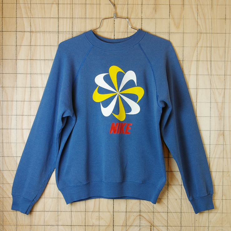 ビンテージ】古着ナイキ風車ネイビー(紺)スウェット【NIKE】 / 古着屋