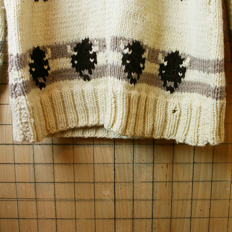 ビンテージ】70s古着バッファロー柄Lightning社製ファスナーオフ