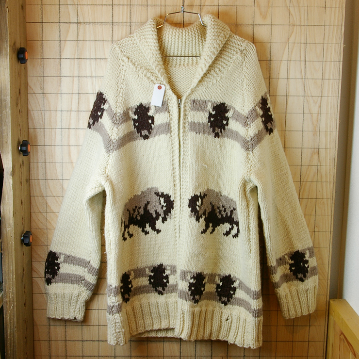 ビンテージ】70s古着バッファロー柄Lightning社製ファスナーオフ