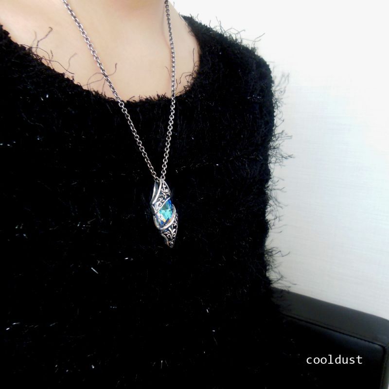 スワロフスキー クリスタル シルバー925 ペンダント ネックレス