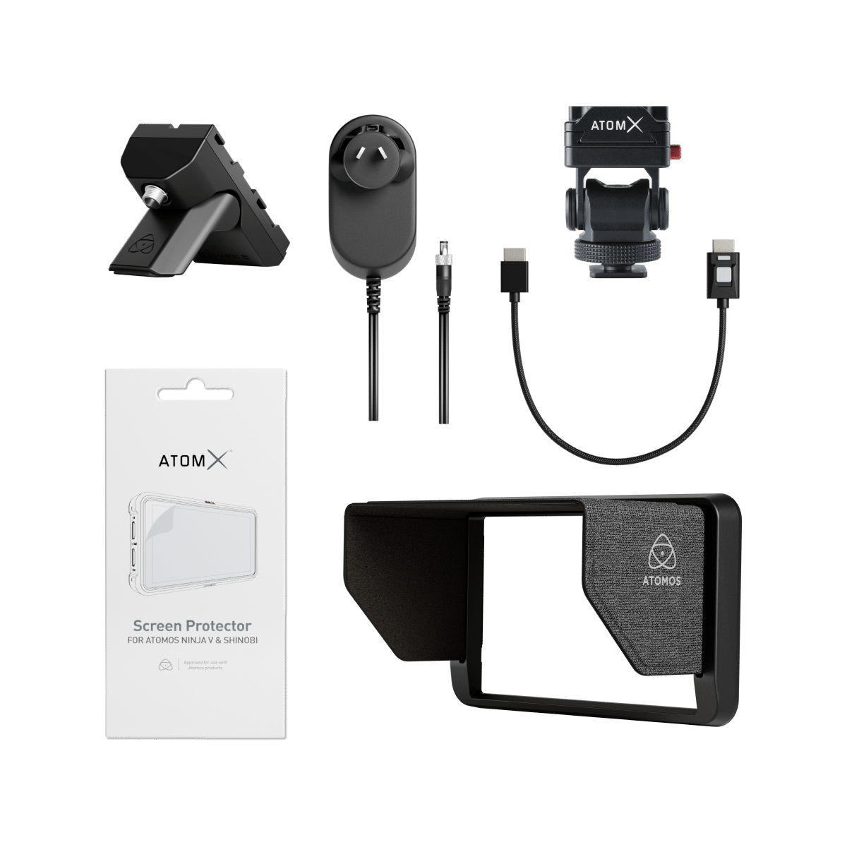 Ninja TX GO 5″ Monitor-Recorder + Accessory Kit | Atomos