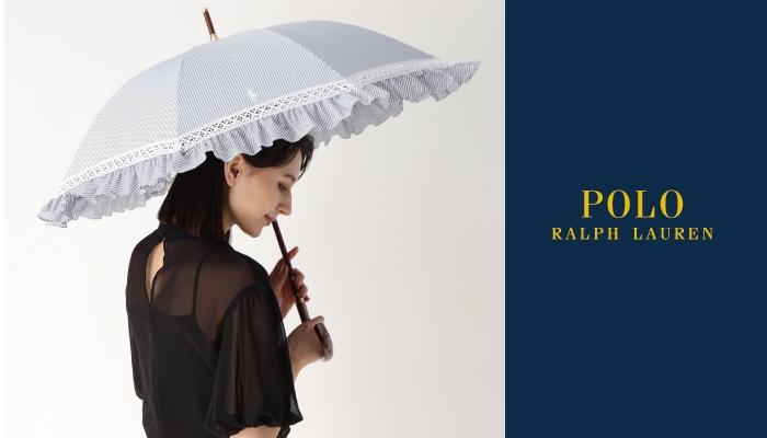 POLO RALPH LAUREN(ポロ ラルフ ローレン)より春の新作晴雨兼用日傘を