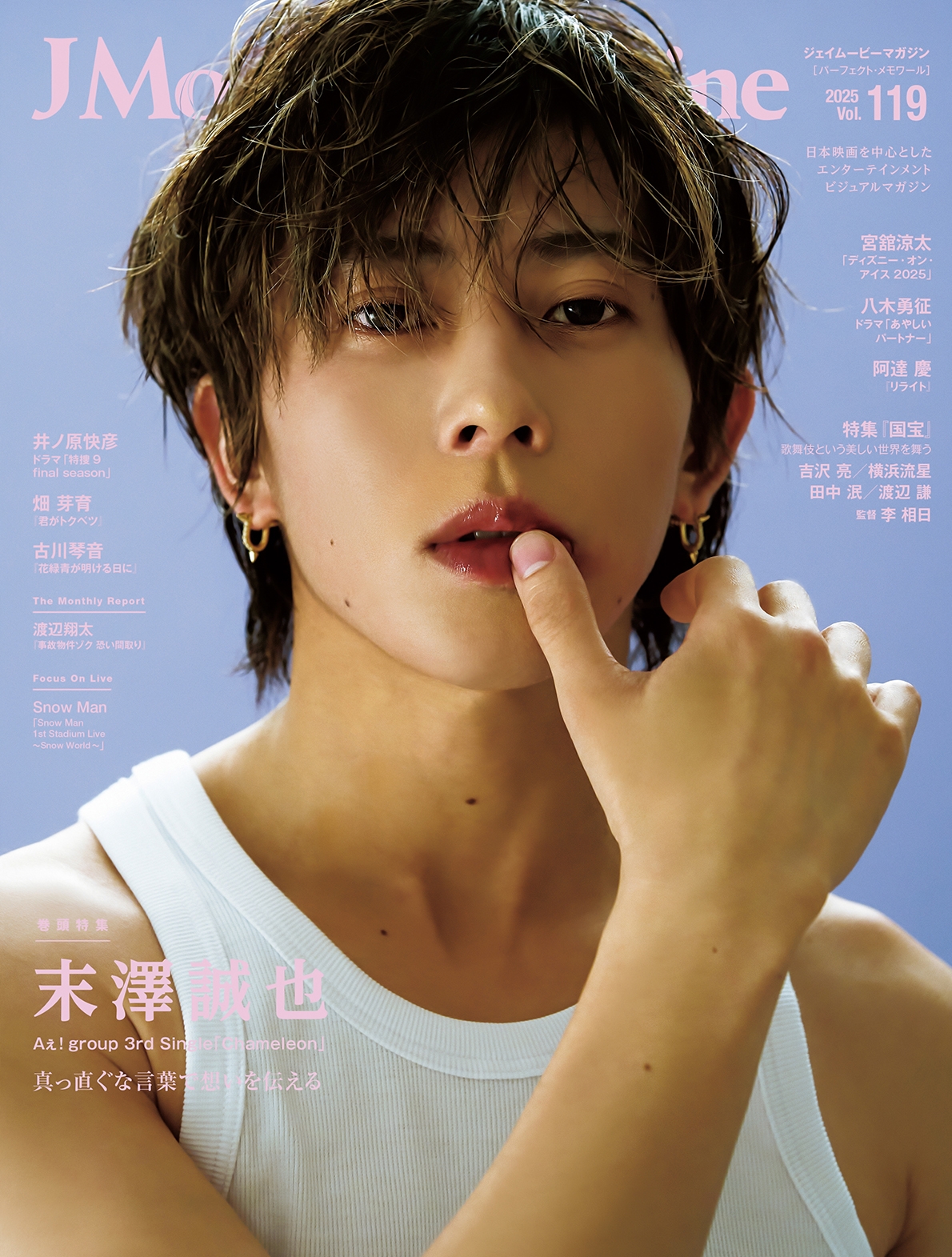 J Movie Magazine Vol.119【表紙：末澤誠也／Aぇ! group 3rd Single