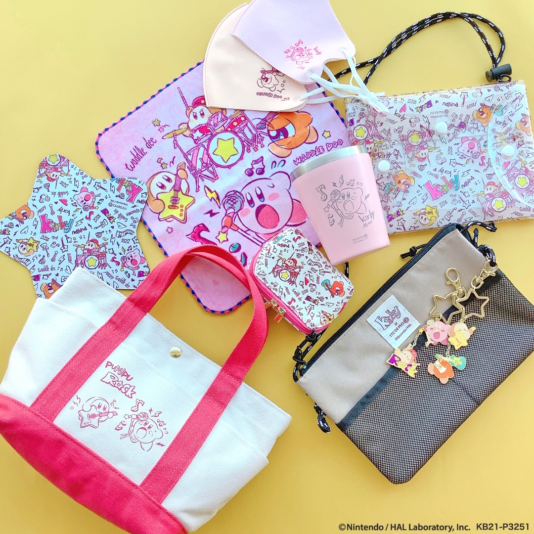 イッツデモ」×「星のカービィ」コラボ第5弾 ポップなオリジナルアート