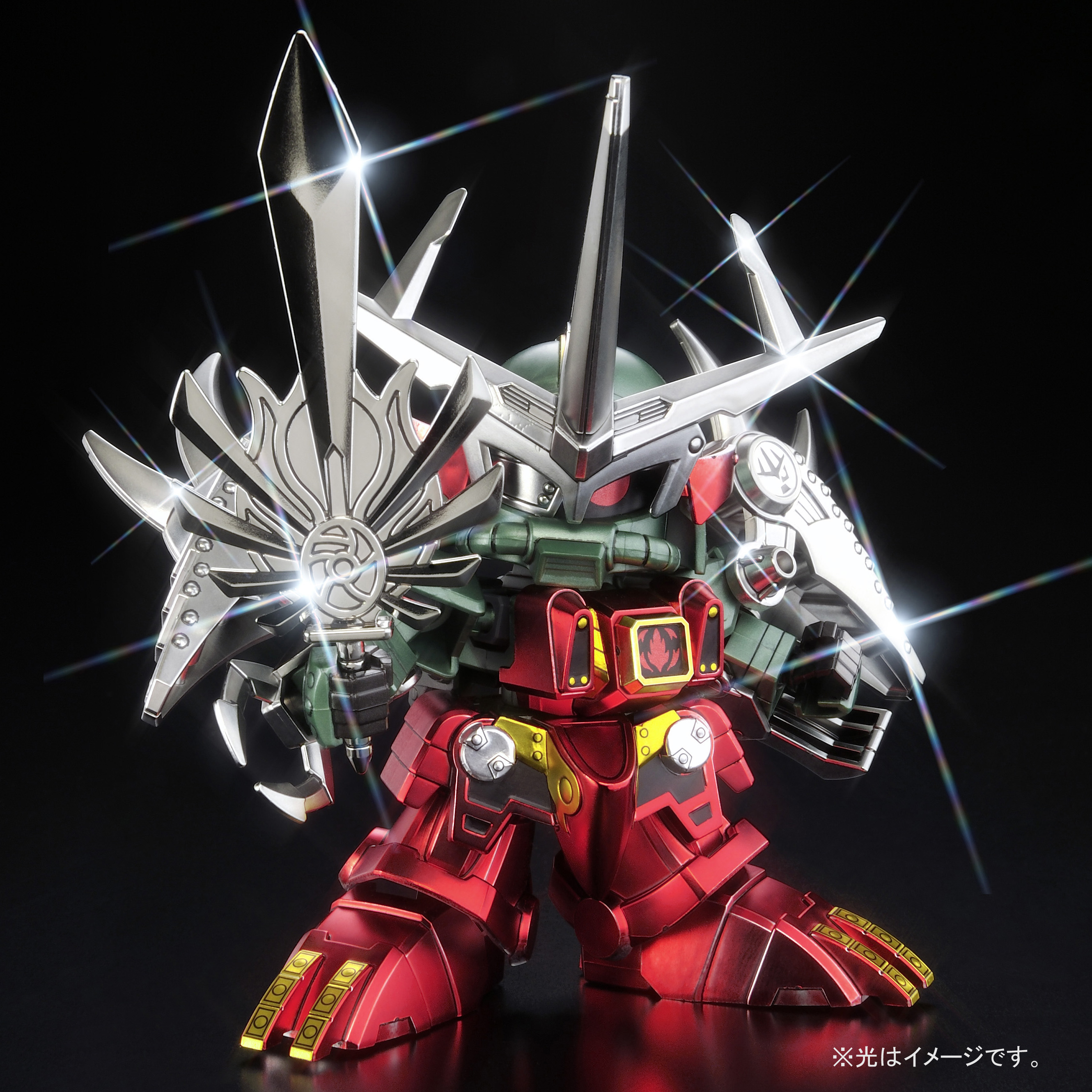 SDガンダムBB戦士よりメッキ仕様の豪華バージョンが登場！ 「LEGEND BB