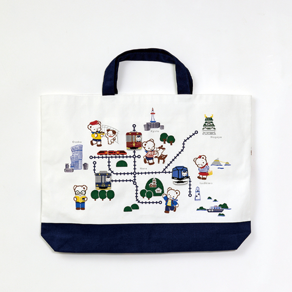 近鉄電車×familiarのコラボレーショングッズ 近鉄駅ナカ店舗GOTO-CHI