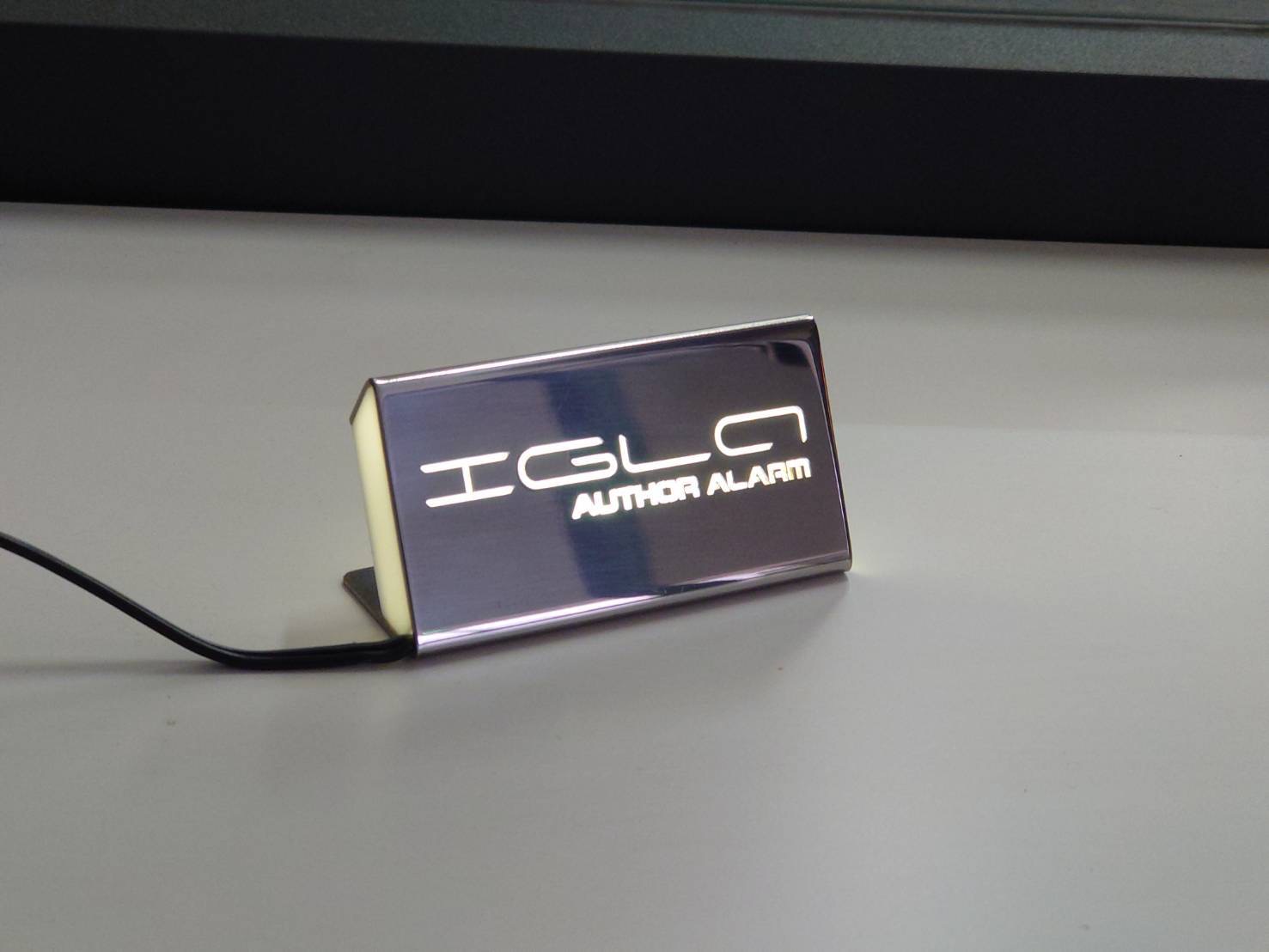 IGLAステンレススキャナー発売開始！！ - AUTHOR ALARM（オーサー