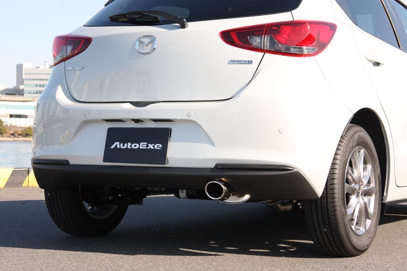 MAZDA2用プレミアテールマフラー、新設定！ | AutoExe マツダ車