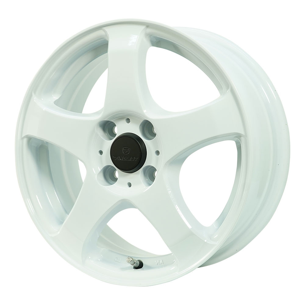 FINALIST FZ-S5 15x5.5 43 100x4 WHT - オートウェイ