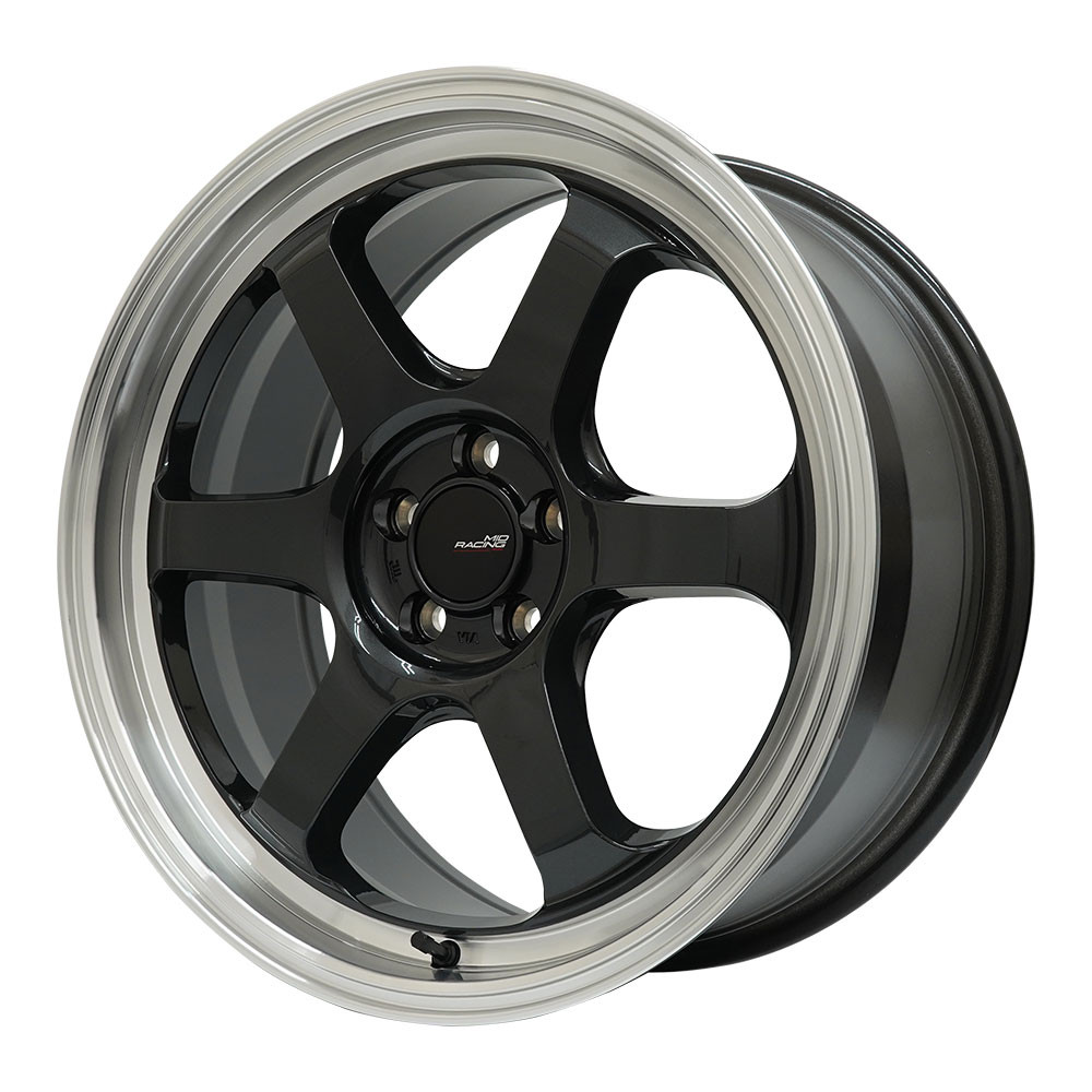 MID RACING R06 18x8.5 45 100x5 CBK/RP - オートウェイ