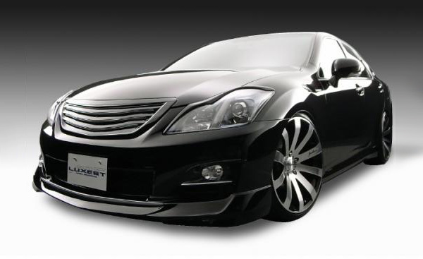 クラウンアスリート前期用フロントグリル AMS(LUXEST)エアロ｜CROWN