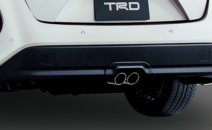 プリウスPHV50系用ハイレスポンスマフラーVer.Sマフラー TRD｜PRIUS