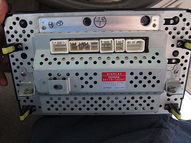 マルチディスプレイ不良 17クラウン後期 JZS171 交換