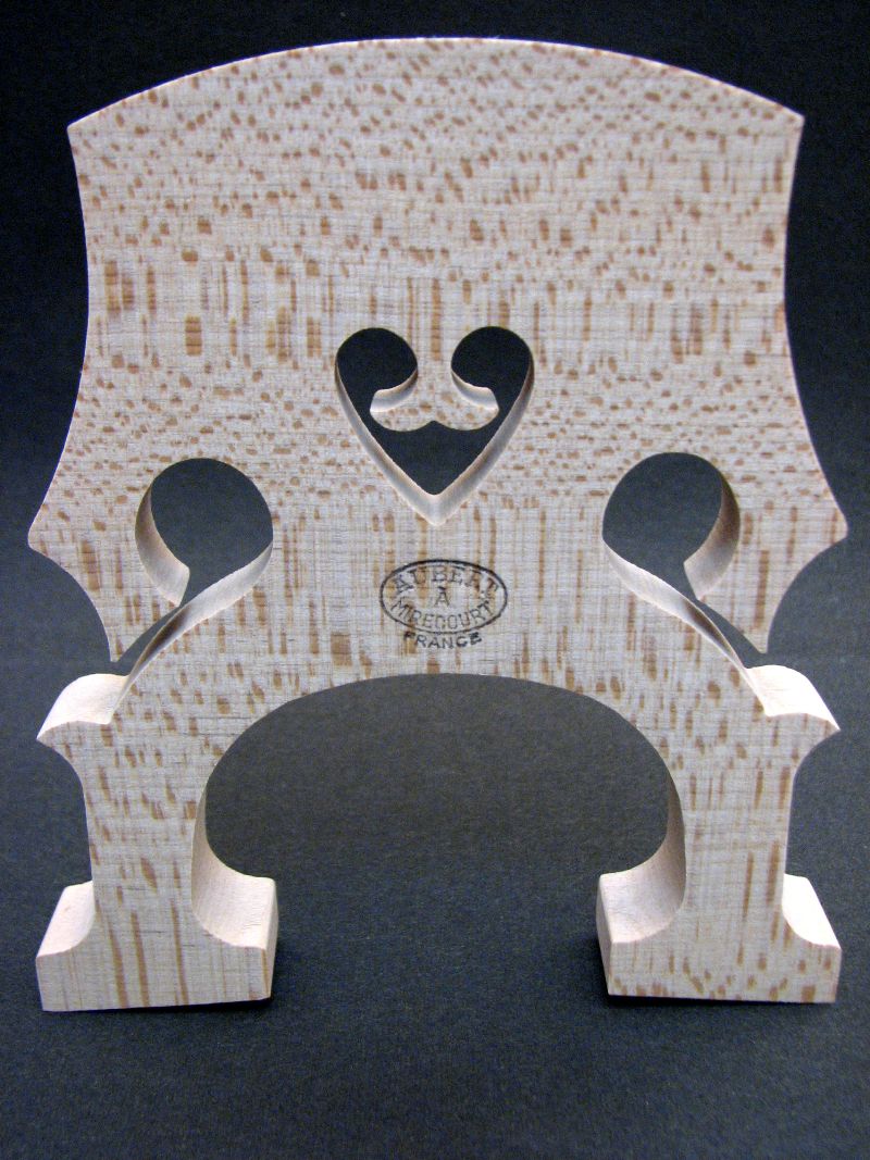 オーベルトチェロ駒4／4 Cello Bridge, Aubert a Mirecourt 4/4