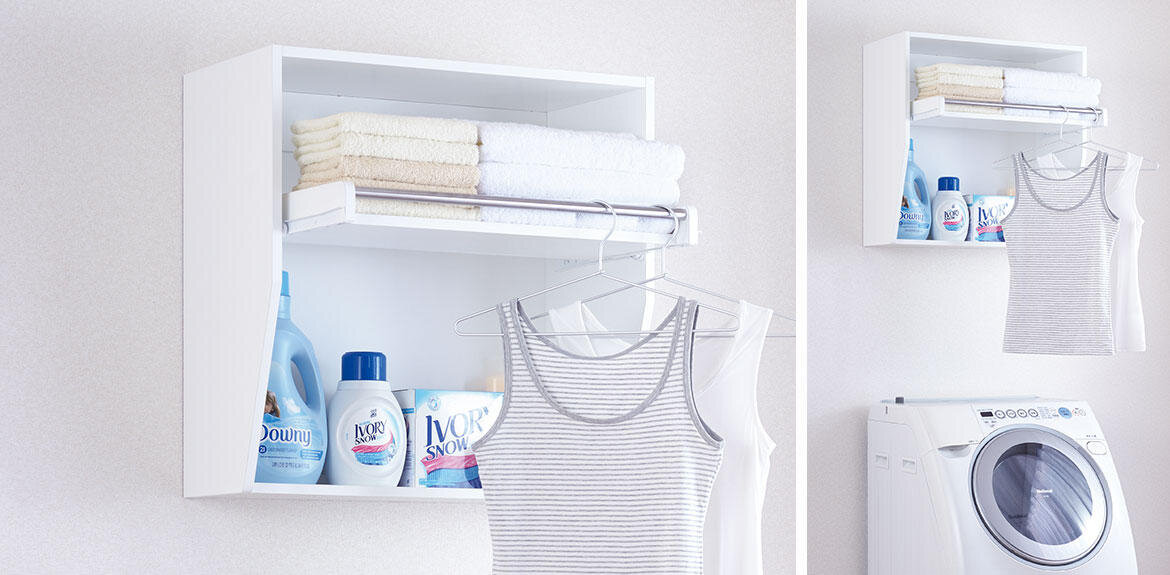 フレクリーン ランドリーラック｜住宅設備｜商品紹介｜オークス