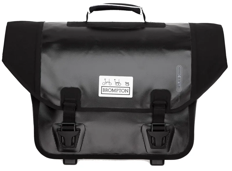 Brompton Ortlieb O Bag Folding Bike Front Pannier in Black
