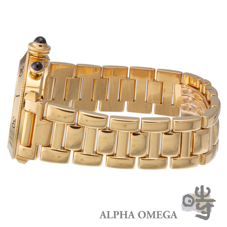 カルティエ パシャ 38mm クロノグラフ [W30140D1] 2000年前後 ブラウン