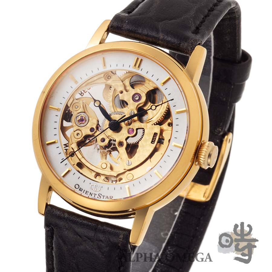オリエント オリエントスター スケルトン モンビジュ シェル [WZ0181EQ