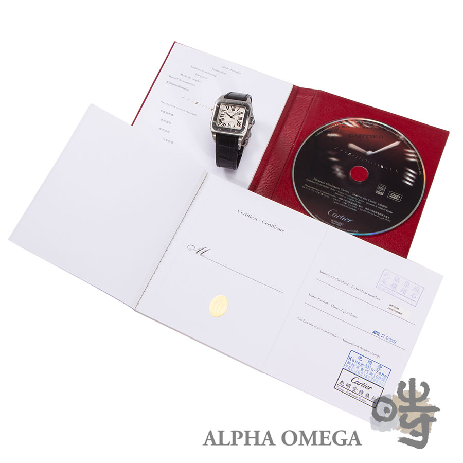 カルティエ サントス 100 MM W20106X8 | アルファオメガ [ID tr876]