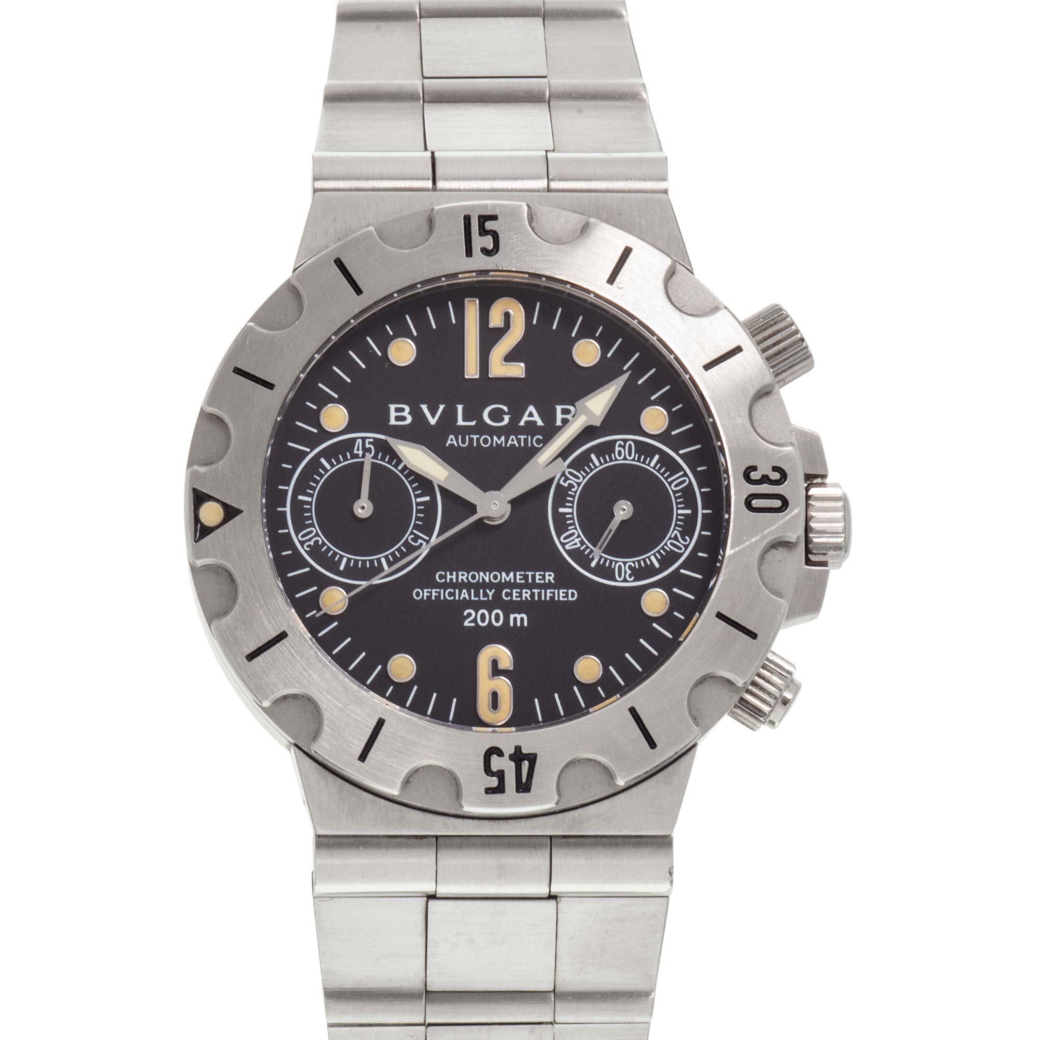 ブルガリ ディアゴノ スクーバ クロノグラフ SC38S | アルファオメガ