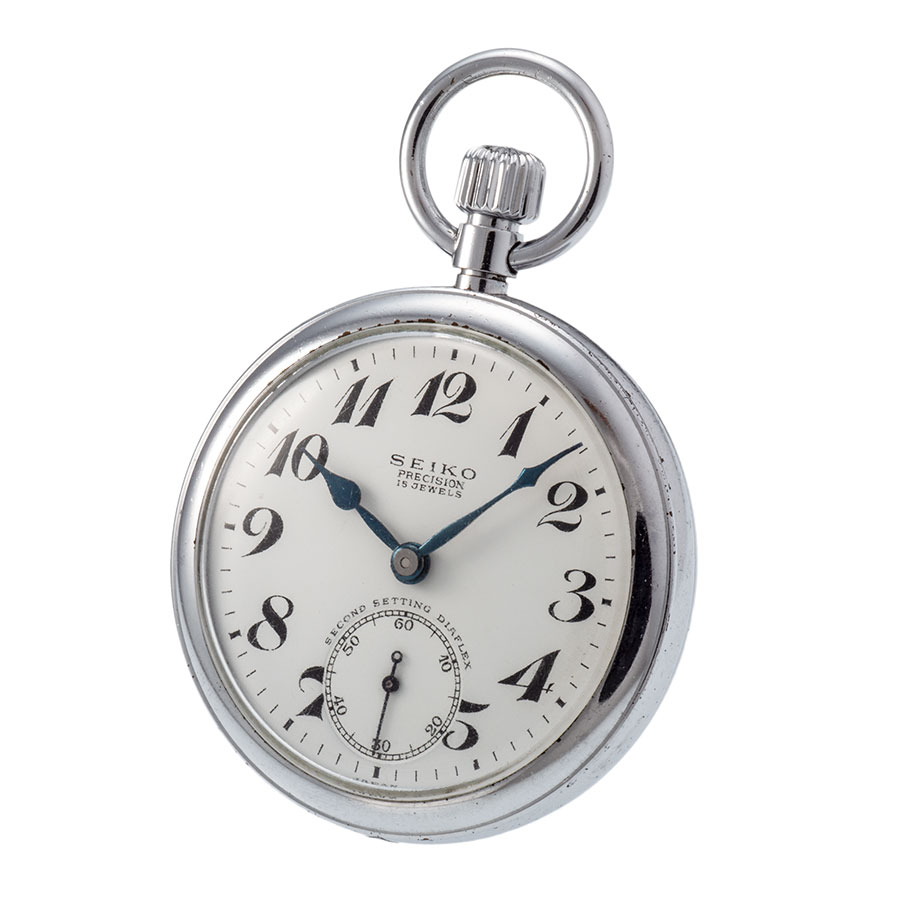 セイコー プレシジョン 19セイコー 鉄道時計 懐中時計 | アルファ