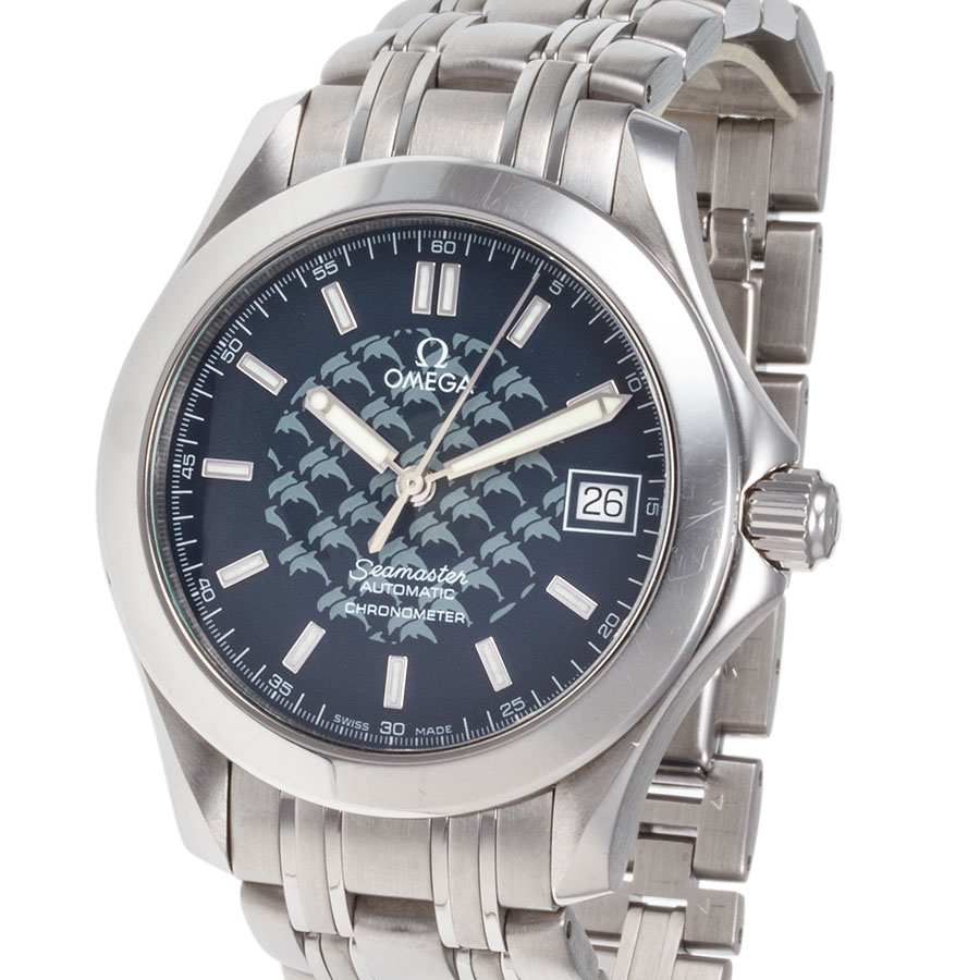 オメガ シーマスター 120m [2508.80] ジャックマイヨール ブルー 3500