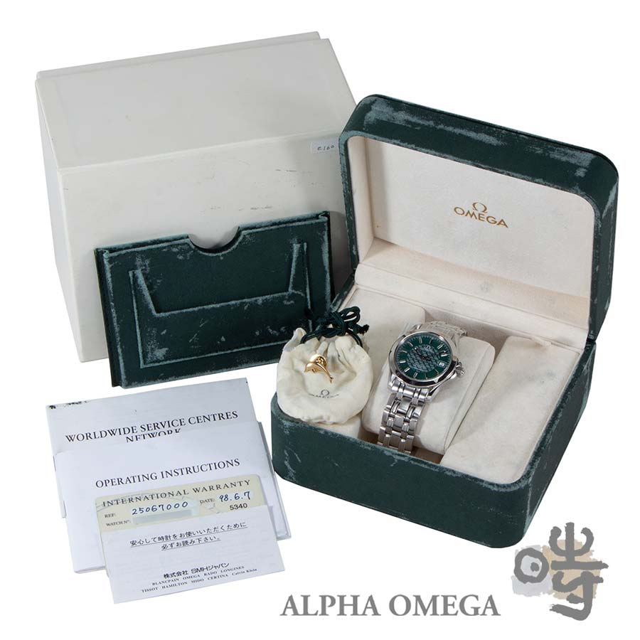 オメガ シーマスター ジャックマイヨール [2506.70] 1998年 グリーン
