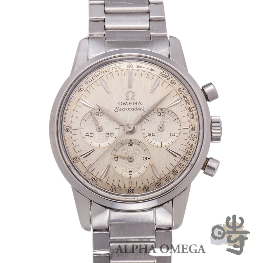 オメガ シーマスター クロノグラフ 105.001-62 Cal.321 1962年 Ser.195