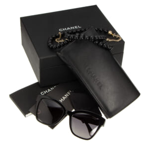 シャネル スクエア シェイプ アイウェア グレーレンズ 5487 C622/S8