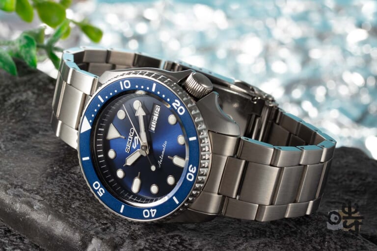 セイコー 5スポーツ ブルー SBSA001 | アルファオメガ [ID h233]