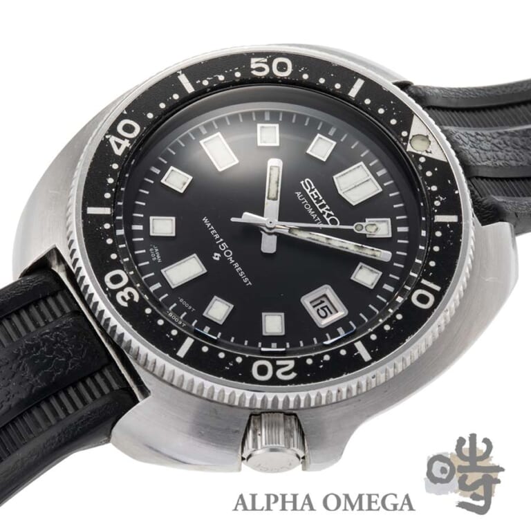 セイコー セカンドダイバー 150m 6105-8110 植村直己 ヴィンテージ